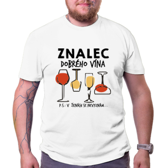 Tričko Znalec dobrého vína
