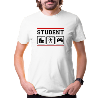 Párty Tričko pro studenty Student Life