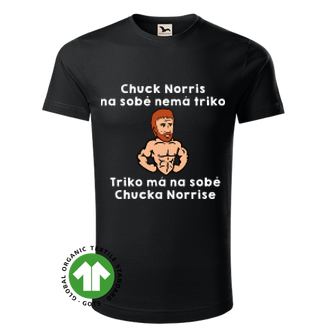 Organické triko s Chuckem