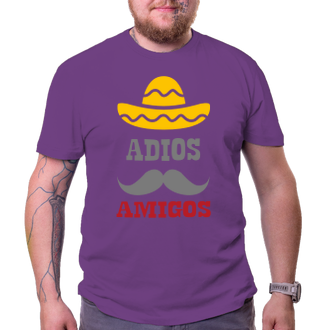 Pánské tričko Adios amigos