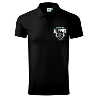 Trička Pánská polokošile Hroši HB černá