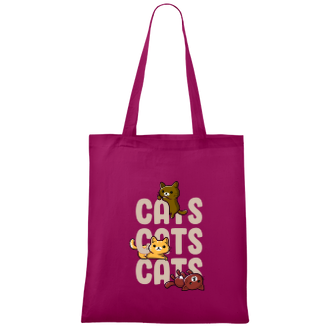 Tašky Bavlněná taška Tři koťata